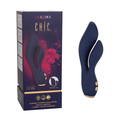 Chic Lilac Rabbit Massager Blue