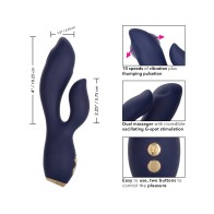 Chic Blossom Dual Massager Blue