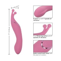 Tempt & Tease Kiss Pink Dual Massager