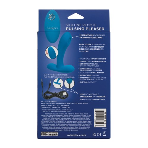 Silicone Pulsing Pleaser Remote Control