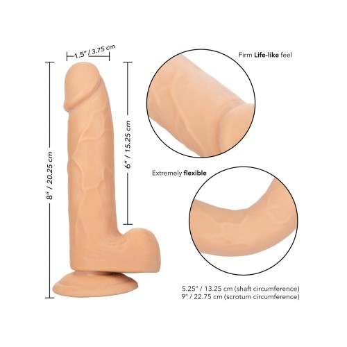 Dildo Size Queen 6" - Marfil