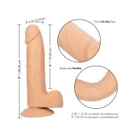 Dildo Size Queen 6" - Marfil