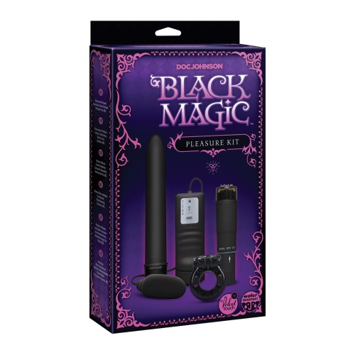 Kit de Placer Black Magic - Conjunto de Satisfacción Completa