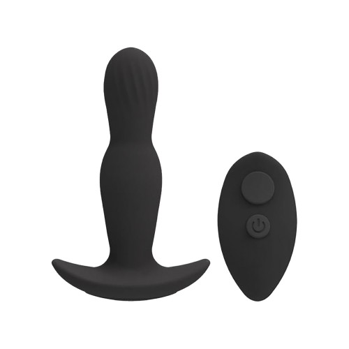 A Play Expander Remote Controlled Anal Plug Black