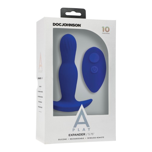 A-Play Expander Rechargeable Anal Plug with Remote