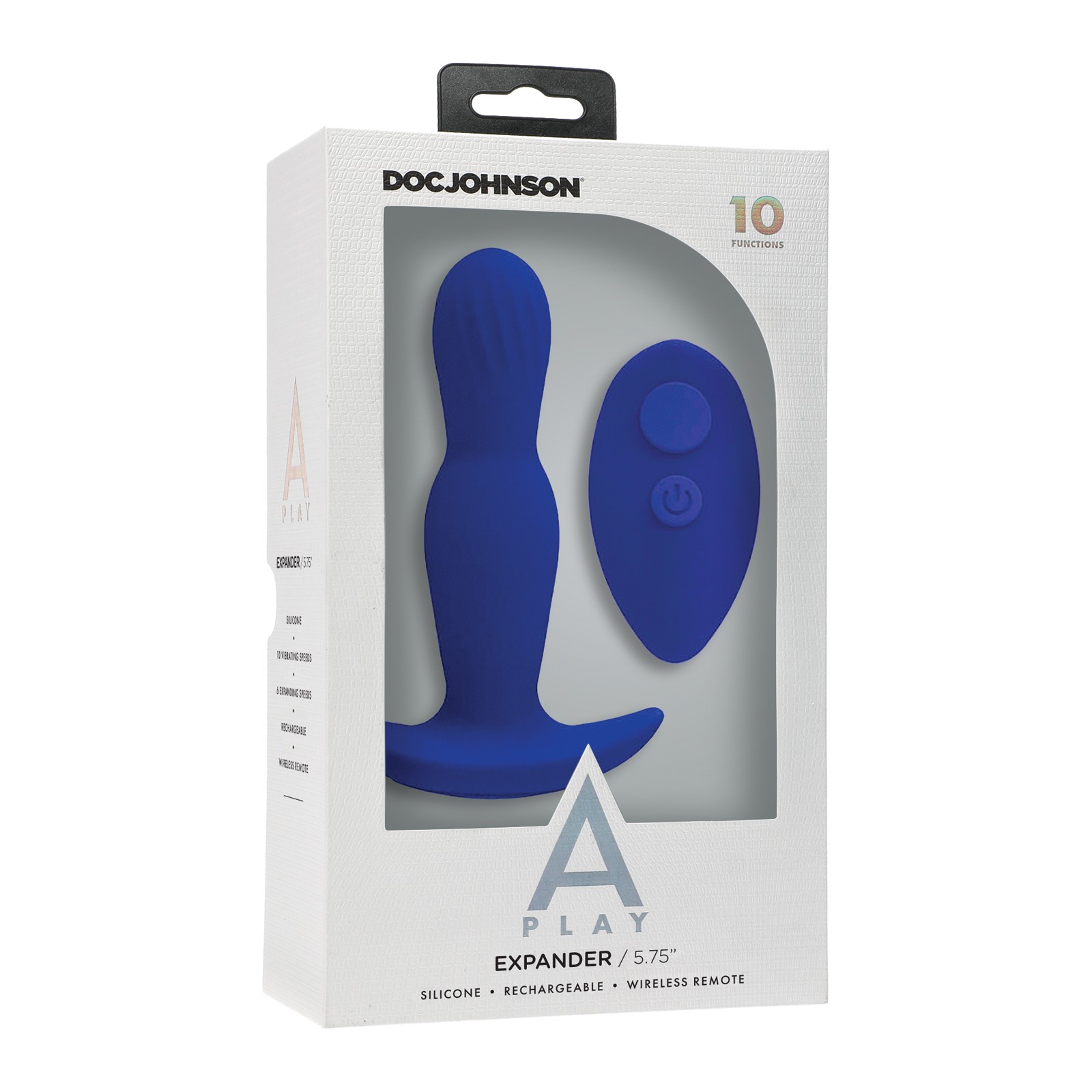 Plug Anal Expandible Recargable A-Play con Control Remoto