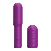 Pocket Rocket Elite Rechargeable w/Removable Sleeve - Purple