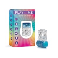 Blush Play with Me Rechargeable C Ring - Blue