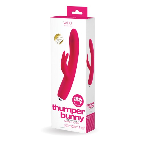 VeDO Thumper Bunny Rechargeable Vibrator - Pink