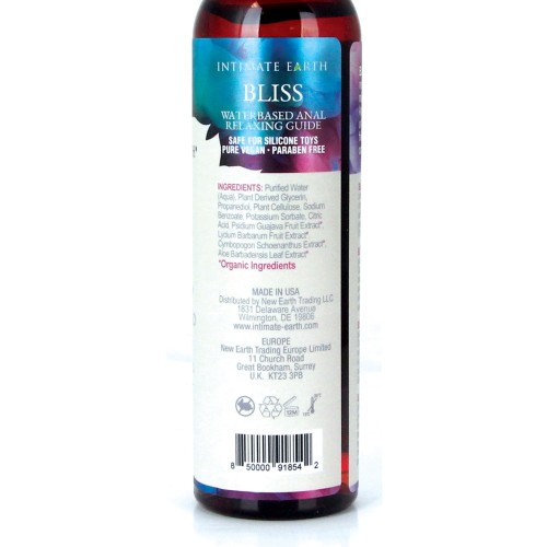 Deslizamiento Relajante Anal a Base de Agua Intimate Earth Bliss 240 ml