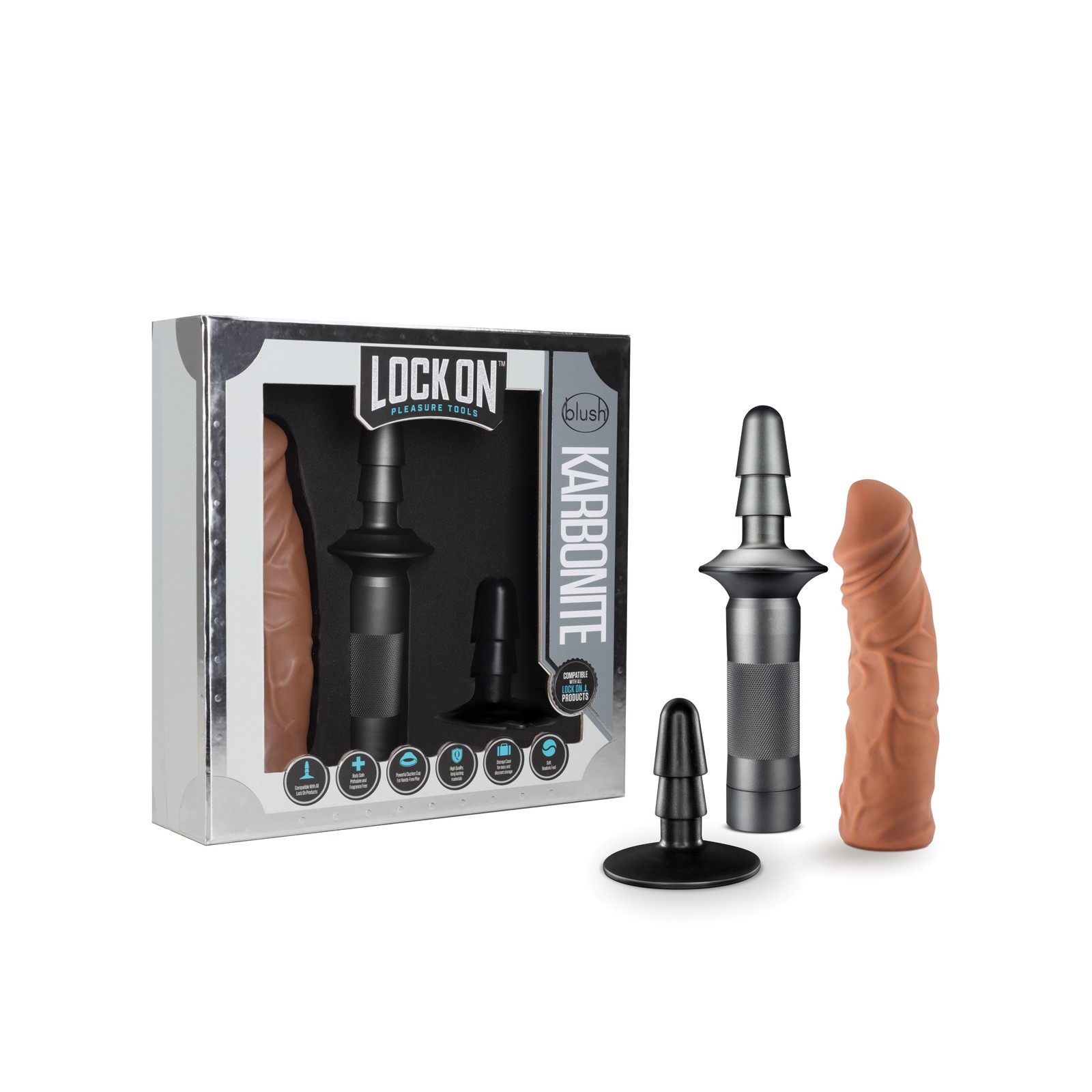 Karbonite Lock On Handle for Dildos