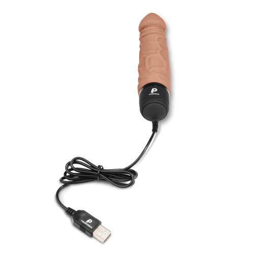 Vibrador Realista 6.5 Pulgadas Powercocks