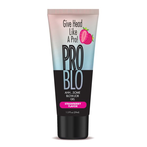 Gel de Placer Oral Pro Blo - Fresa