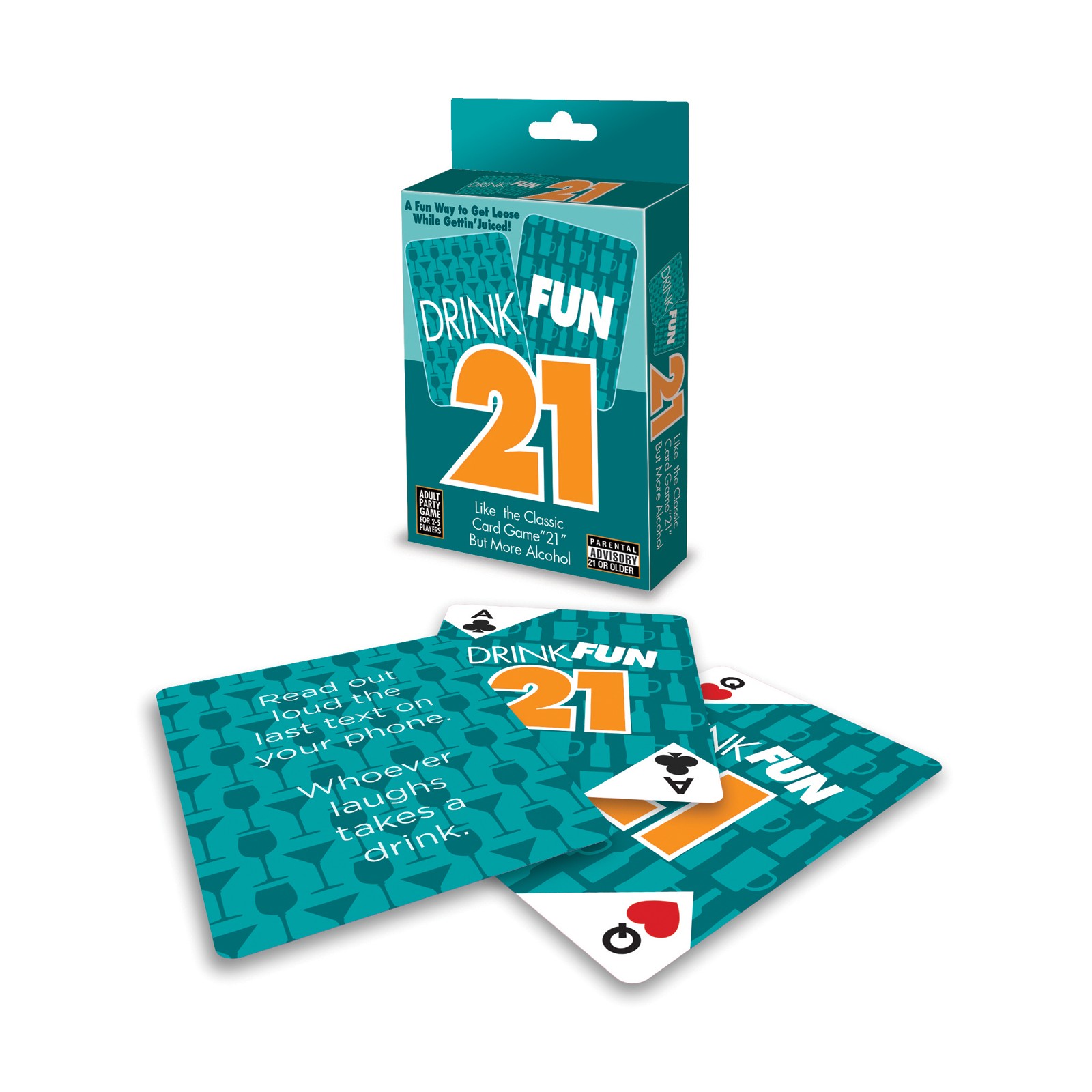 Drink Fun 21 Card Game