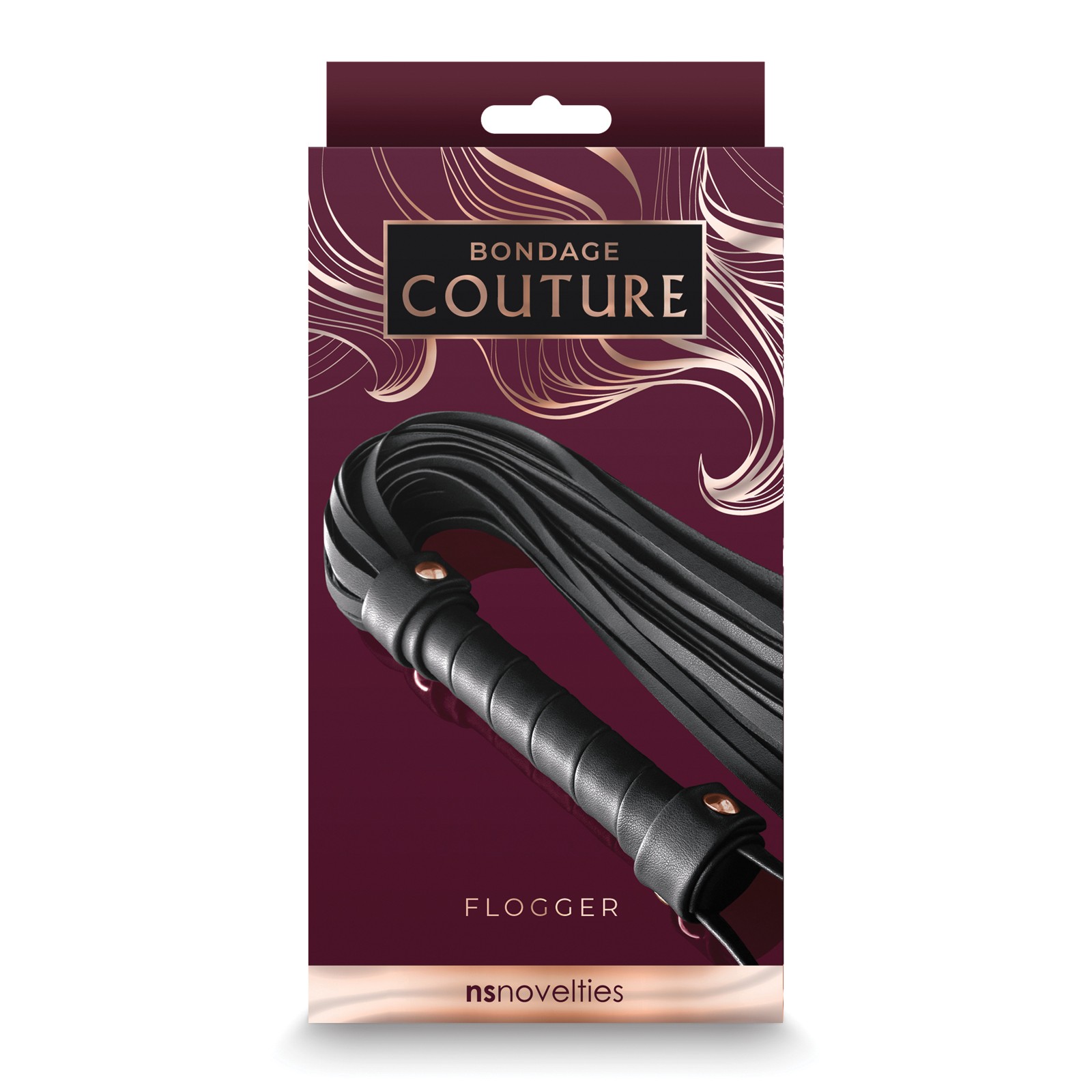 Bondage Couture Flogger Black