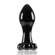 Buttplug Flor de Cristal Negro