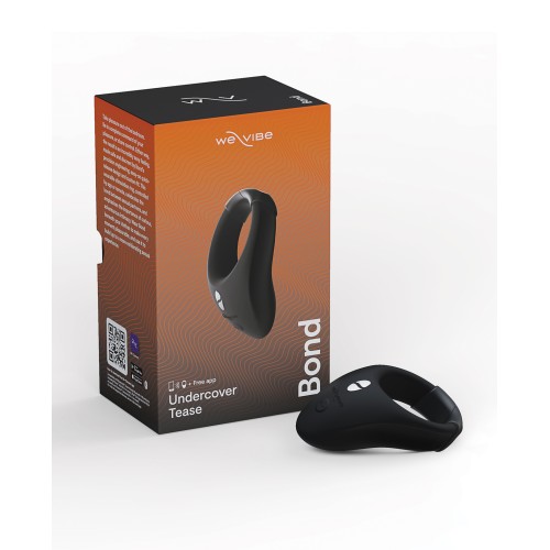 We-Vibe Bond Charcoal Black Wearable Ring - Intimate Enhancement