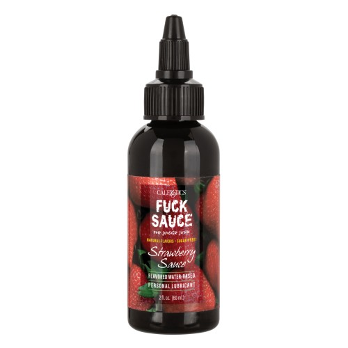 Lubricante Personal Sabor a Fresa Fuck Sauce - 2 oz