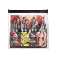 Paquete Variedad Lubricante Personal Sabor Fuck Sauce 4 Pack