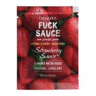 Lubricante Personal a Base de Agua con Sabor a Fresa Fuck Sauce