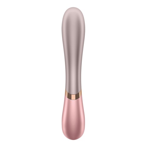 Satisfyer Hot Lover Warming Dual Stimulator Pink