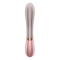 Satisfyer Hot Lover Warming Dual Stimulator Pink