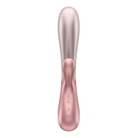 Satisfyer Hot Lover Warming Dual Stimulator Pink