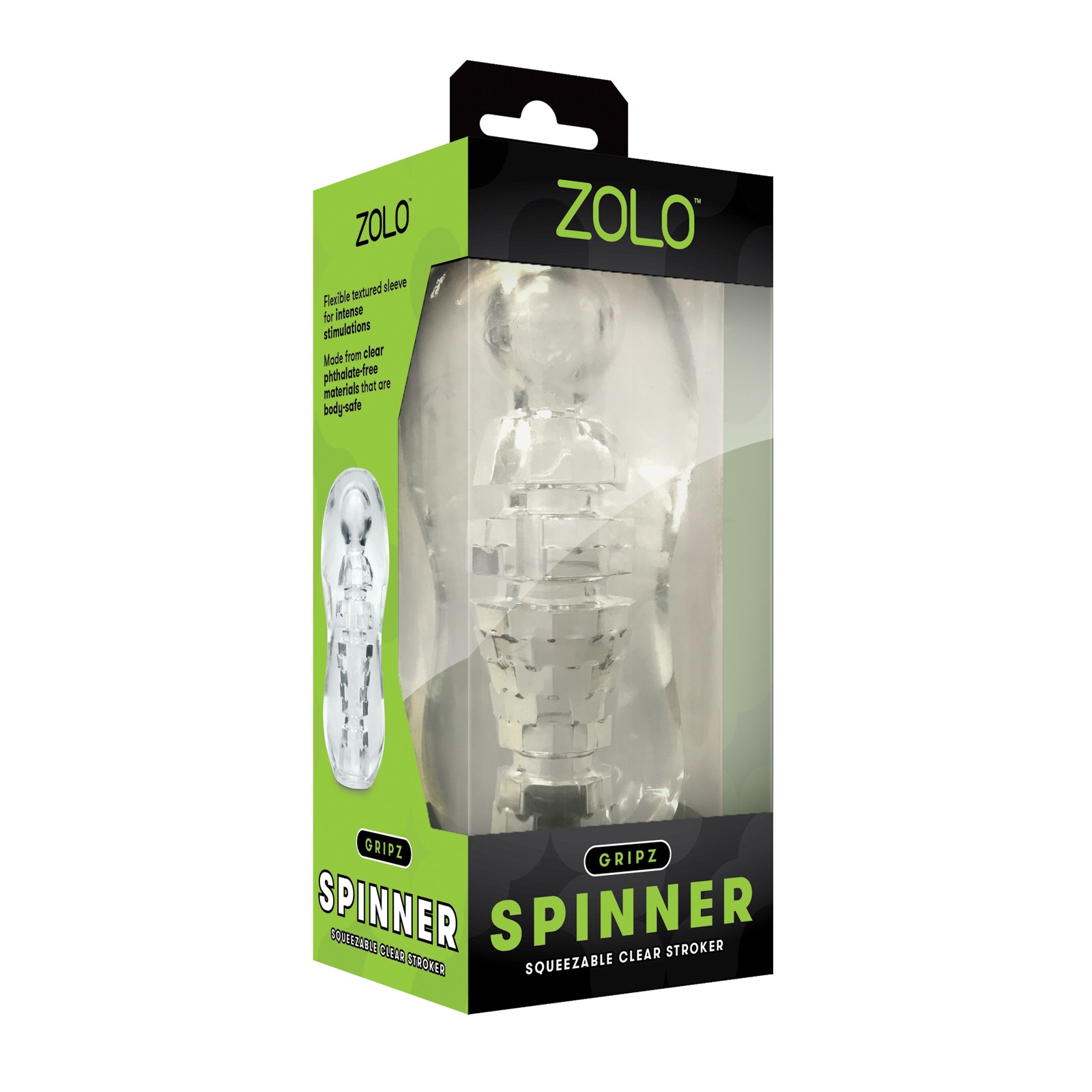 ZOLO Gripz Spinner Stroker for Intense Stimulation