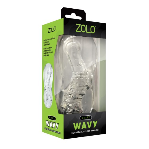 ZOLO Gripz Wavy Stroker for Intense Sensations