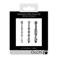 Shots Ouch Urethral Sounding Plug Set