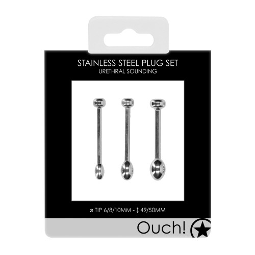 Conjunto de Sondeo Urethral Shots Ouch para Juego Emocionante