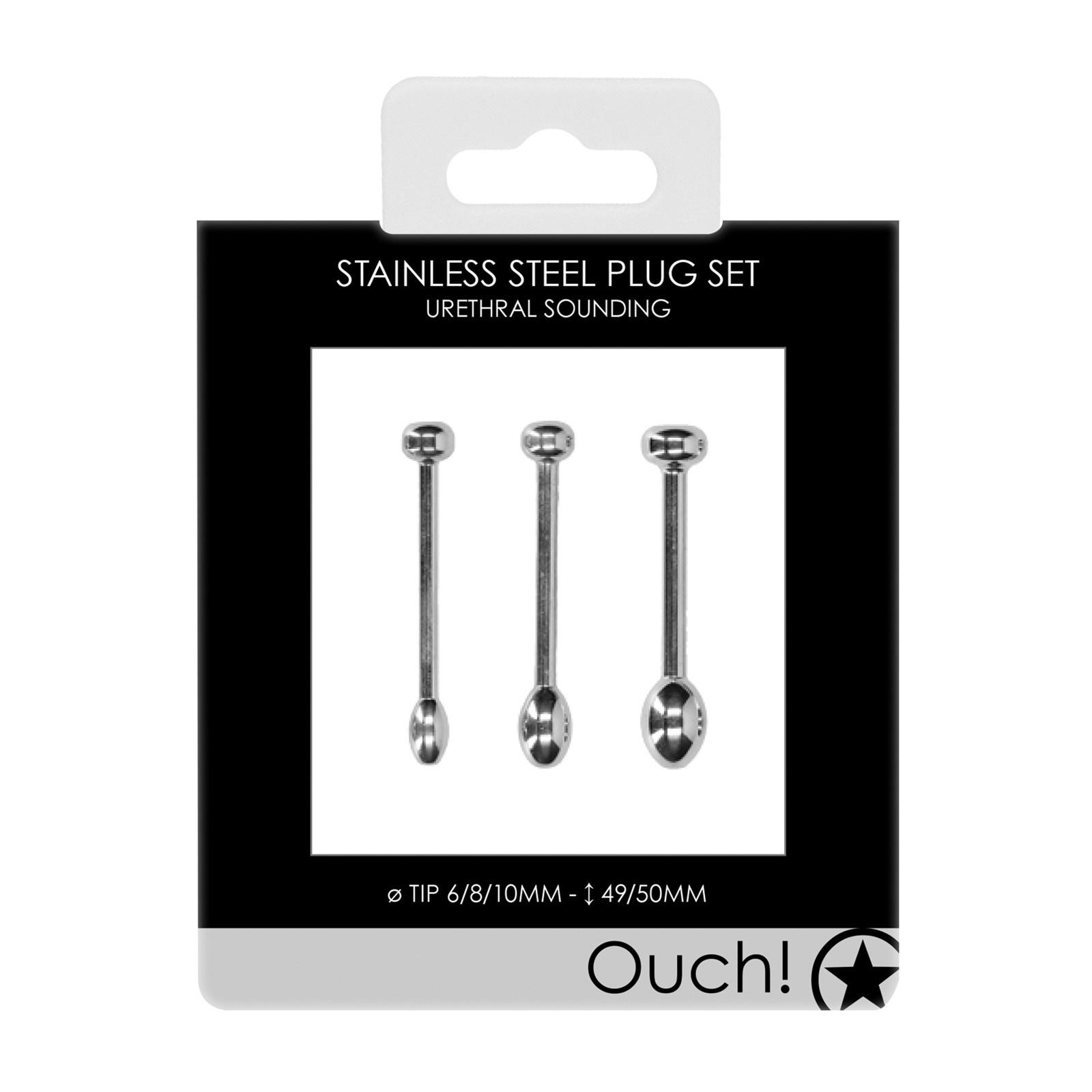 Conjunto de Sondeo Urethral Shots Ouch para Juego Emocionante