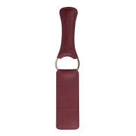 Paddle Ouch Halo Burdeos - Herramienta BDSM Elegante