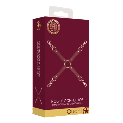 Conector Hogtie Ouch Halo Burdeos