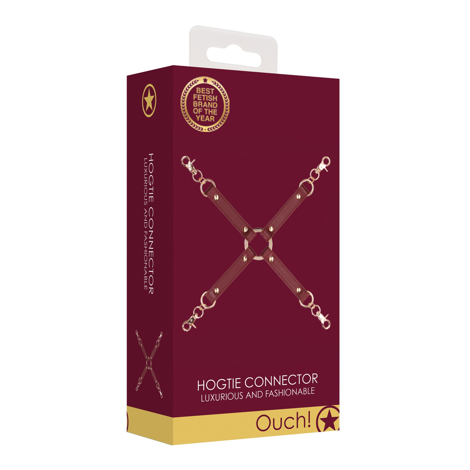 Conector Hogtie Ouch Halo Burdeos