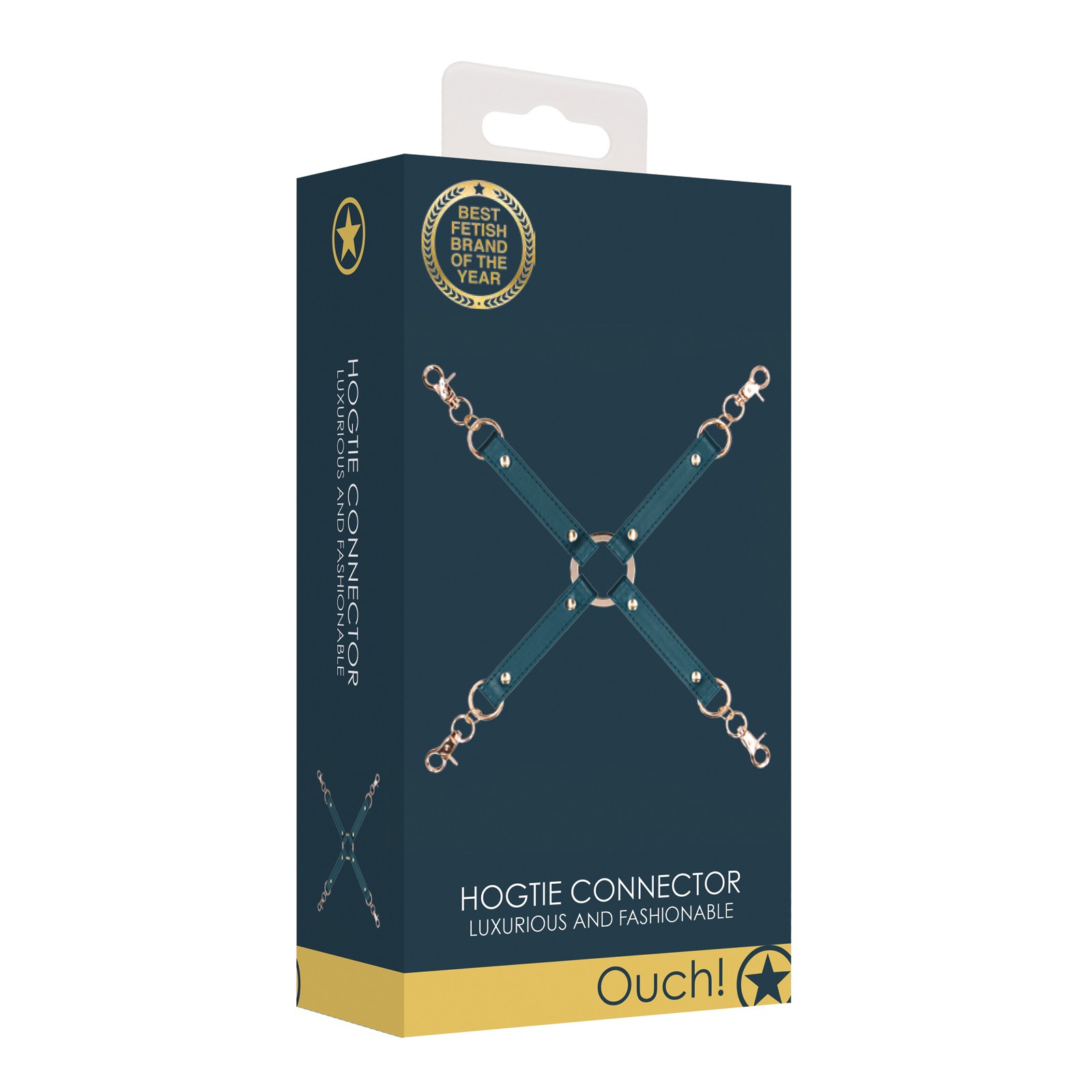 Conector Hogtie Halo Ouch - Accesorio de Bondage Lujoso