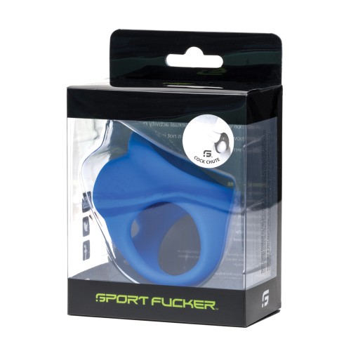 Sport Fucker Cock Chute Azul Silicona