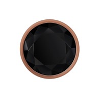 Gender X Gold Digger Small Rose Gold Black Plug