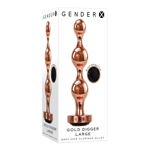 Gender X Gold Digger Large Plug