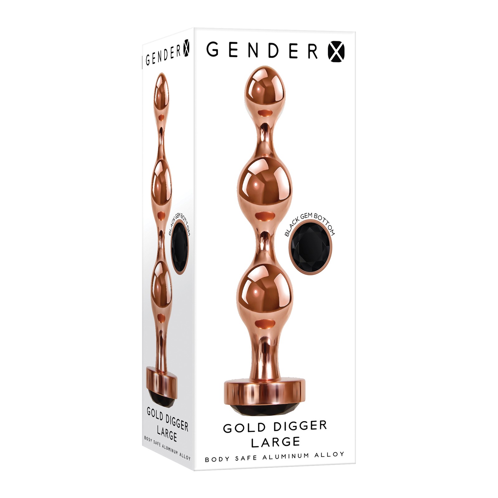 Gender X Gold Digger Large Plug