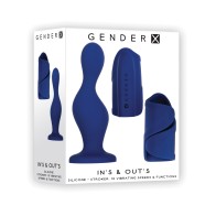 Gender X In's & Out's Blue Toy