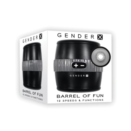 Gender X Barrel of Fun Dual End Vibrating Stroker