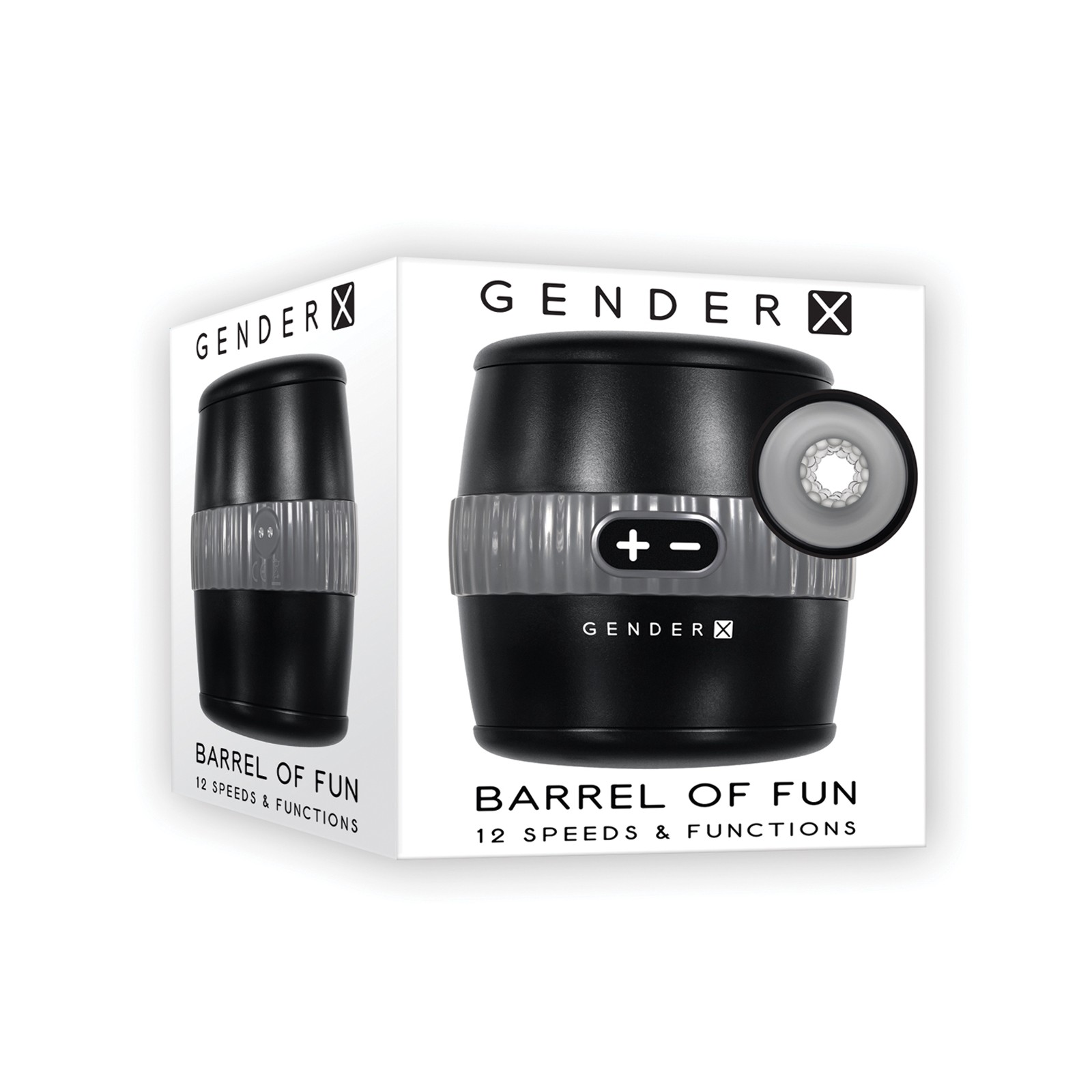 Gender X Barrel of Fun Dual End Vibrating Stroker