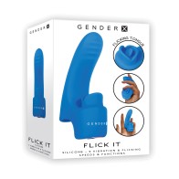 Gender X Flick It Azul - Juguete de Placer Ultimo