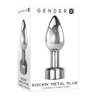 Gender X Rockin Metal Plug - Versatile Pleasure Tool