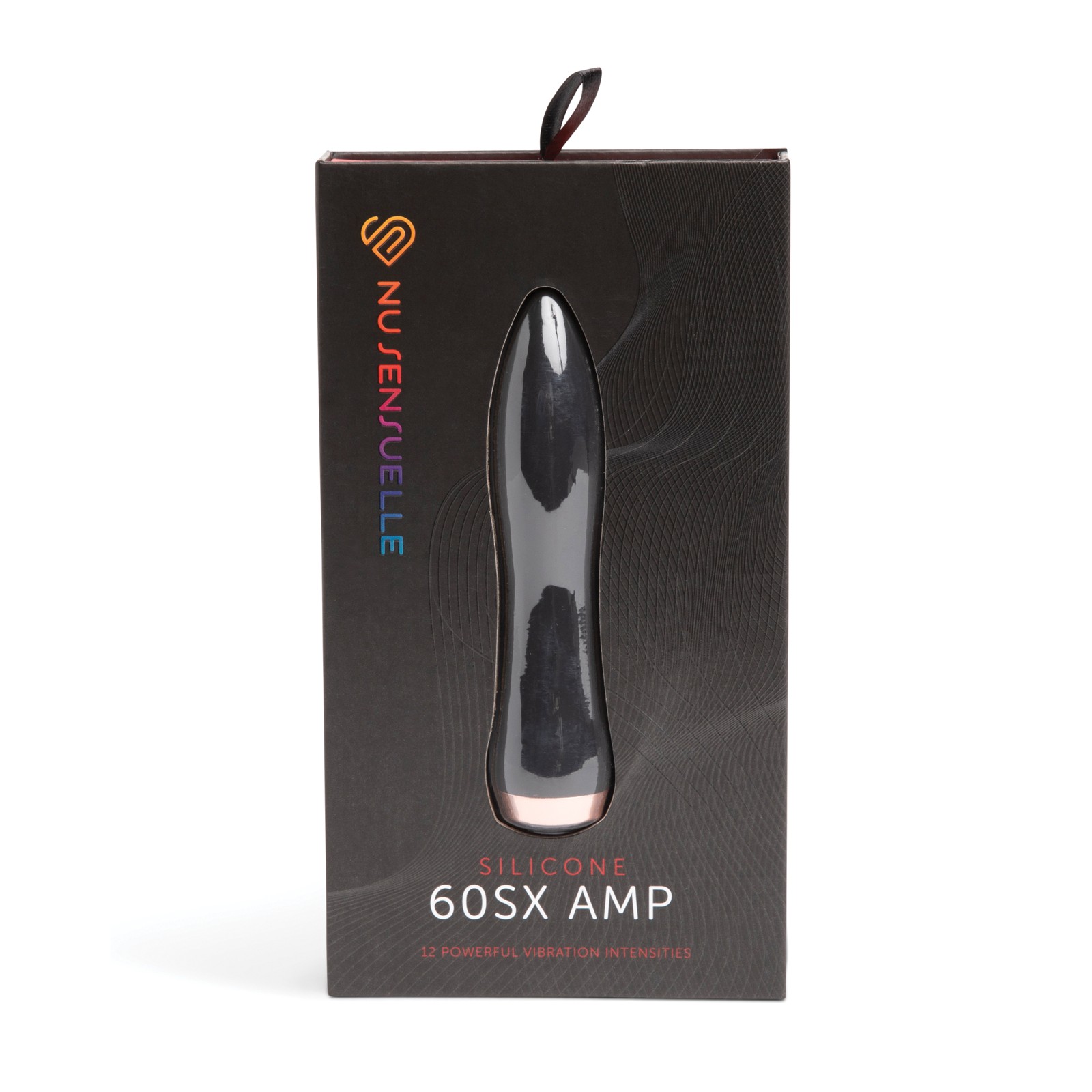 Bala de Silicona Nu Sensuelle 60SX AMP - Negra