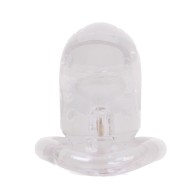 MALESATION Clear Chastity Cage for Ultimate Restraint