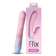 Vibrador Femme Funn Ffix Conejo Rosa/Azul