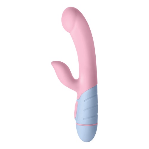 Vibrador Femme Funn Ffix Conejo Rosa/Azul