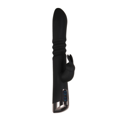 Buy Evolved Rapid Rabbit Thrusting Dual Vibe - Black